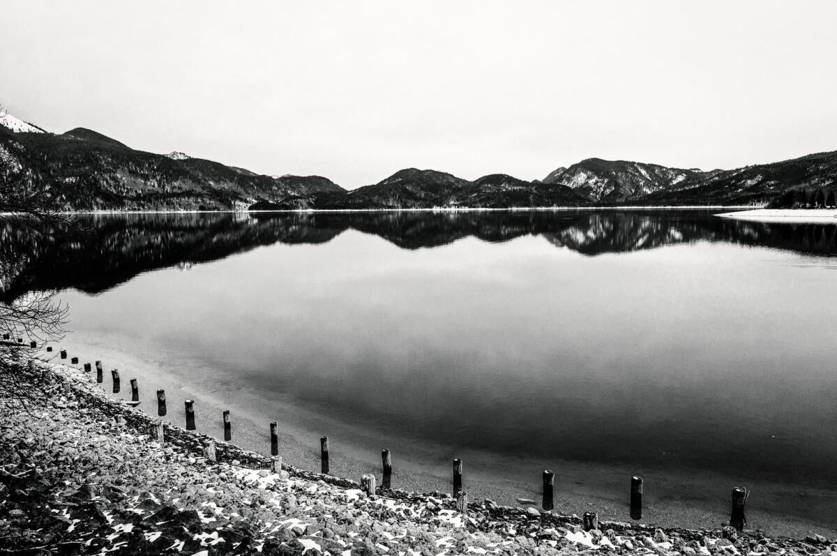 Walchensee im Winter