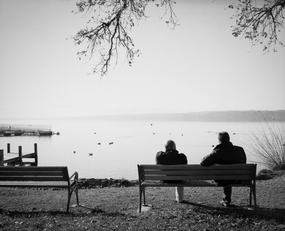 Tutzing Wintersonne analog