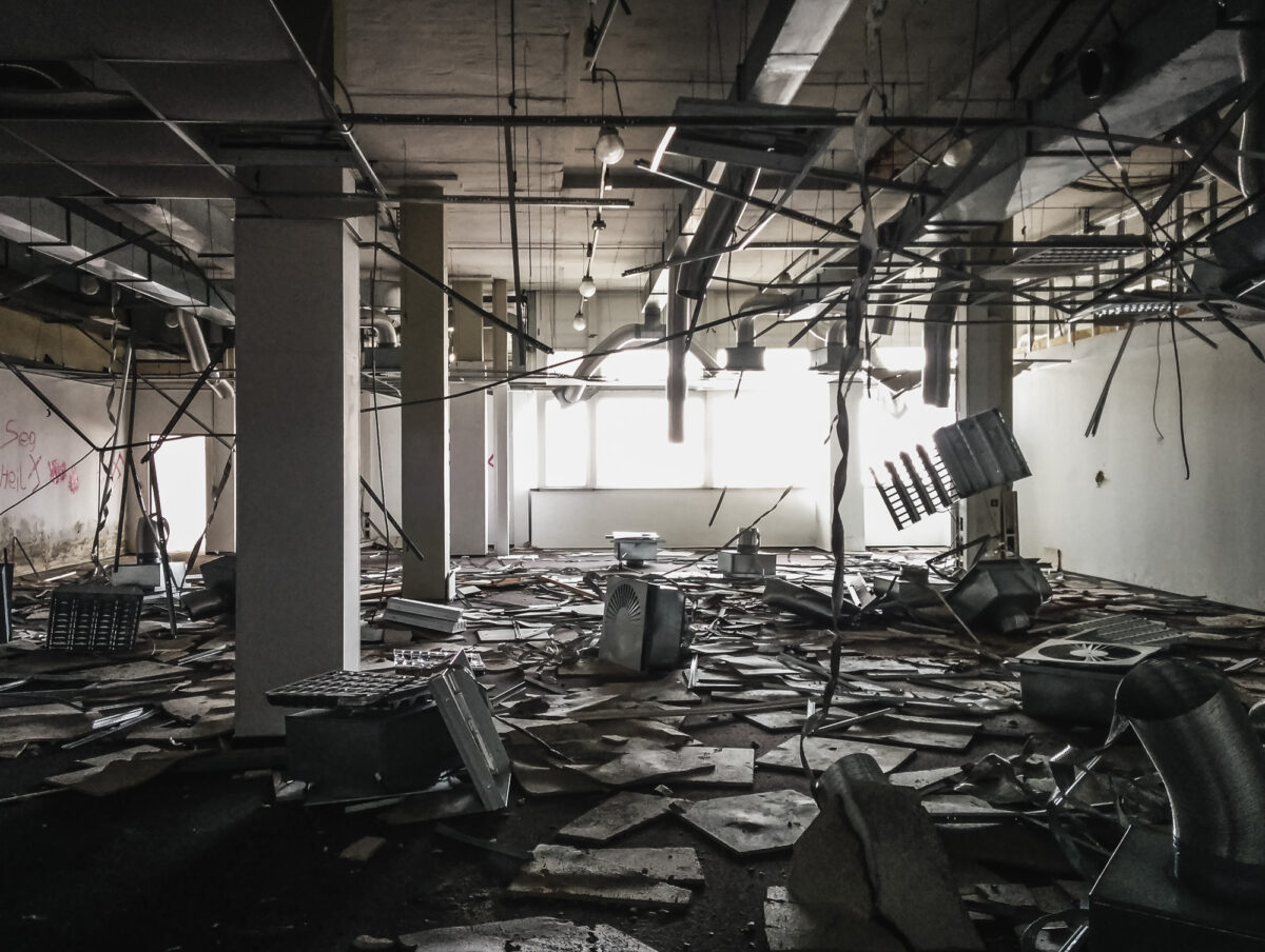 Lost Place Telekommunikationsgebäude