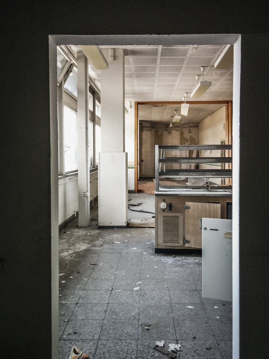 Lost Place Telekommunikationsgebäude