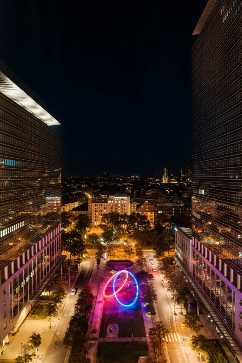 Frankfurt bei Nacht